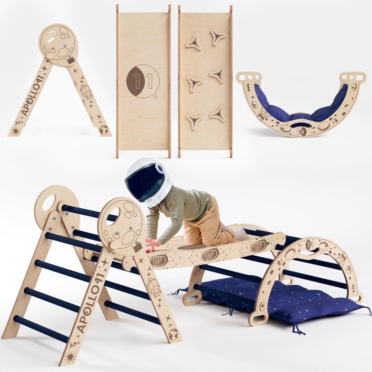 Goodevas Apollo 4-in-1 Toddler Climbing Set by Goodevas – BrightSprig