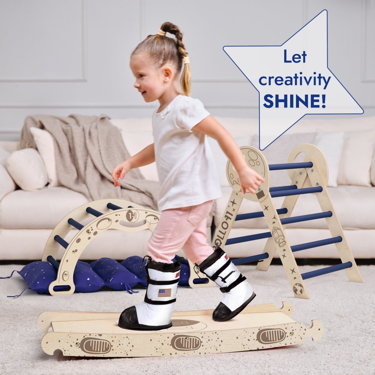 Goodevas Apollo 4-in-1 Toddler Climbing Set by Goodevas – BrightSprig
