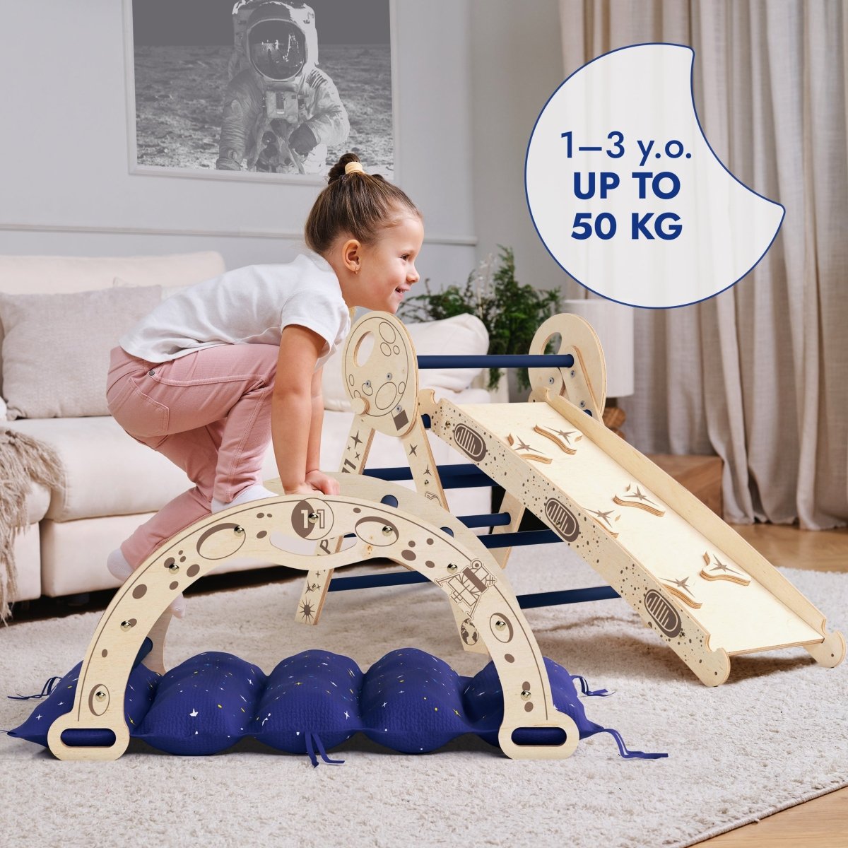 Goodevas Apollo 4-in-1 Toddler Climbing Set by Goodevas – BrightSprig