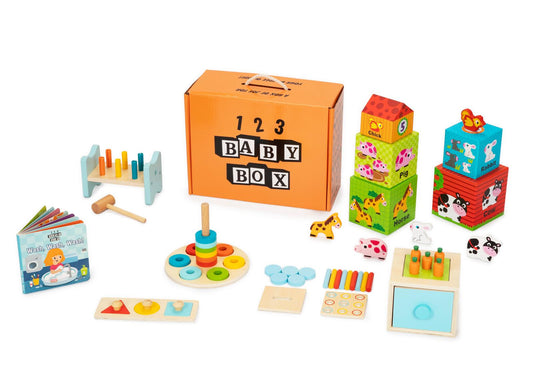 123 Baby Box Montessori Learning Box – 13-15 Months – BrightSprig