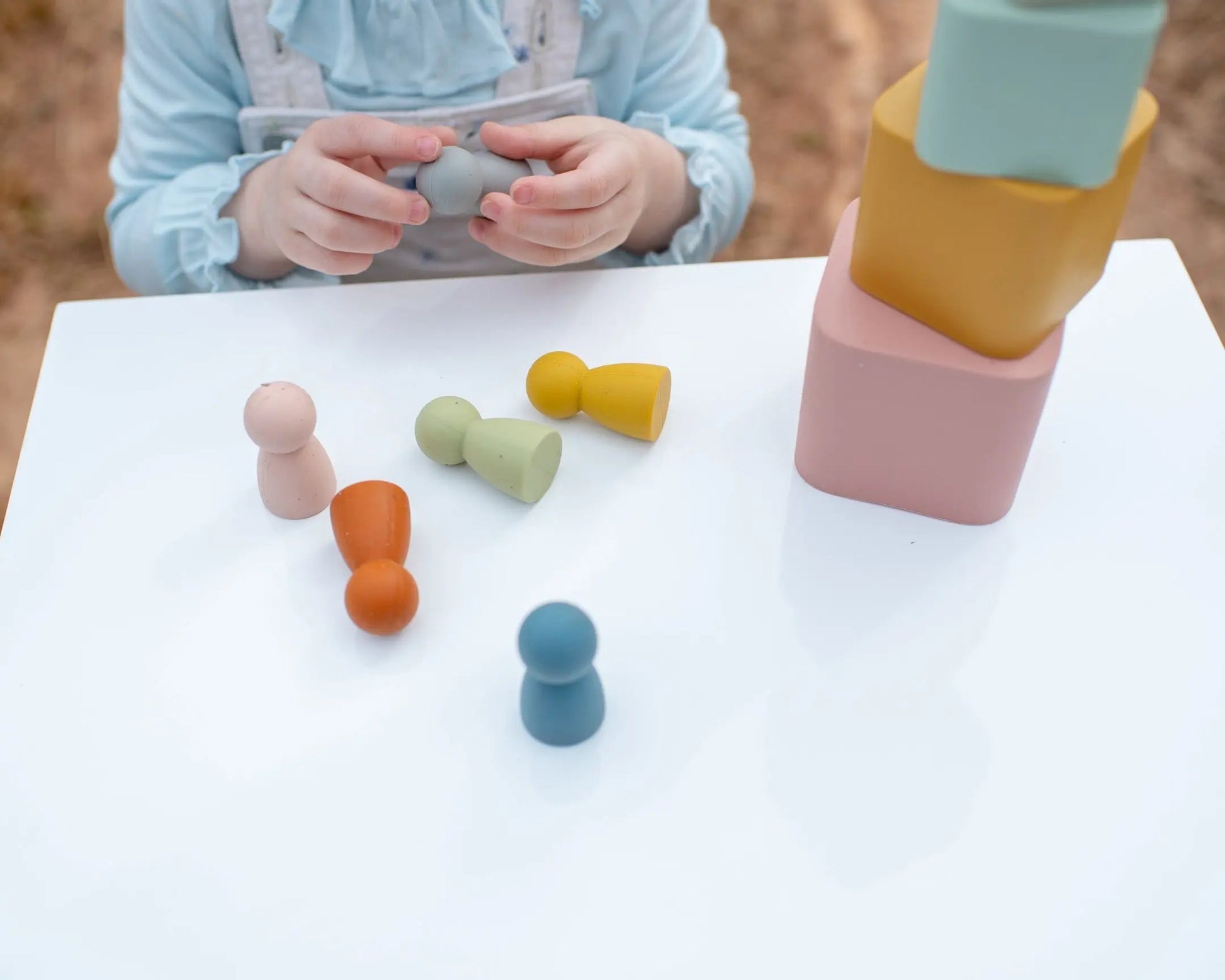 LYTL Mini Silicone Peg Dolls – Set of 6 product view