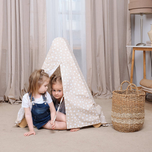 Goodevas Play Tent Cover & Mat for Triangle Ladder by Goodevas – BrightSprig